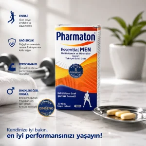 قرص فارماتون مردانه (Pharmaton Men Multivitamin) | سوخت‌رسانی به سبک حرفه‌ای‌ها