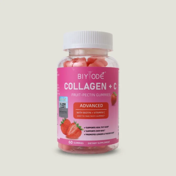 پاستیل کلاژن و ویتامین سی بیود | Biyode Collagen + Vitamin C