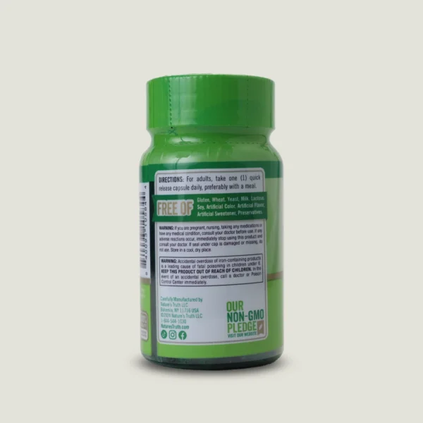 کپسول آهن نیچرز تروث | Nature’s Truth Easy Iron - تصویر 2