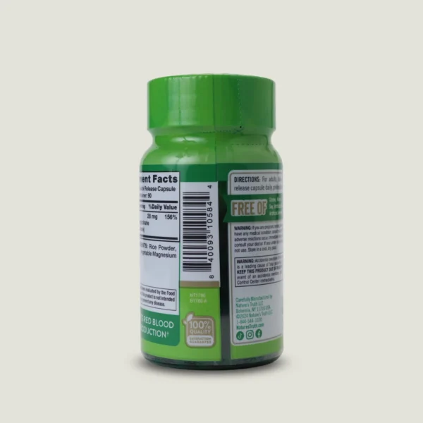 کپسول آهن نیچرز تروث | Nature’s Truth Easy Iron - تصویر 3