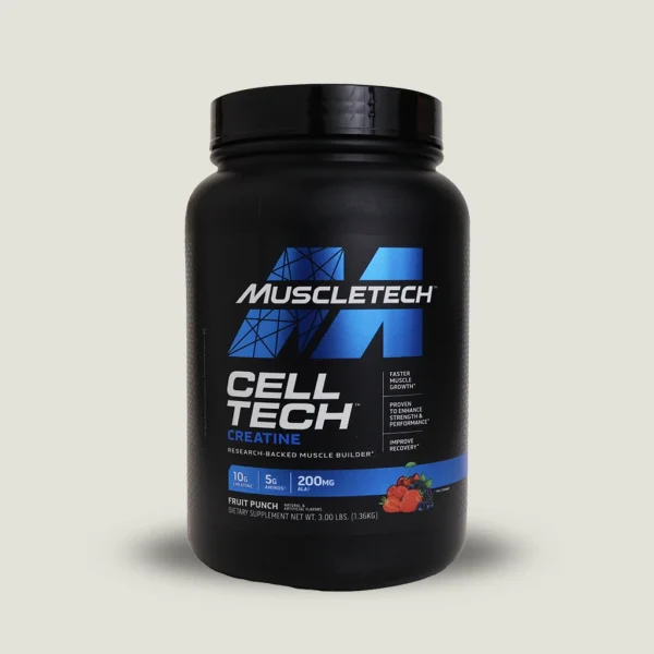 کراتین ترکیبی ماسل تک طعم‌دار 1.3 کیلو | Muscletech Cell tech